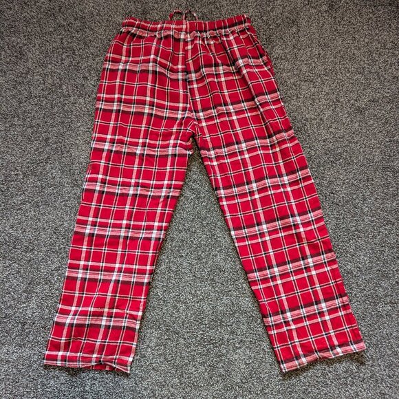 Detroit Red Wings Men's Flannel Pajama Pants - Picture 2 of 4